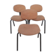 Set of 3 Steelcase Strafor chairs