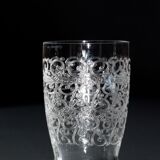 Baccarat crystal cup Model Rohan Art Deco style.