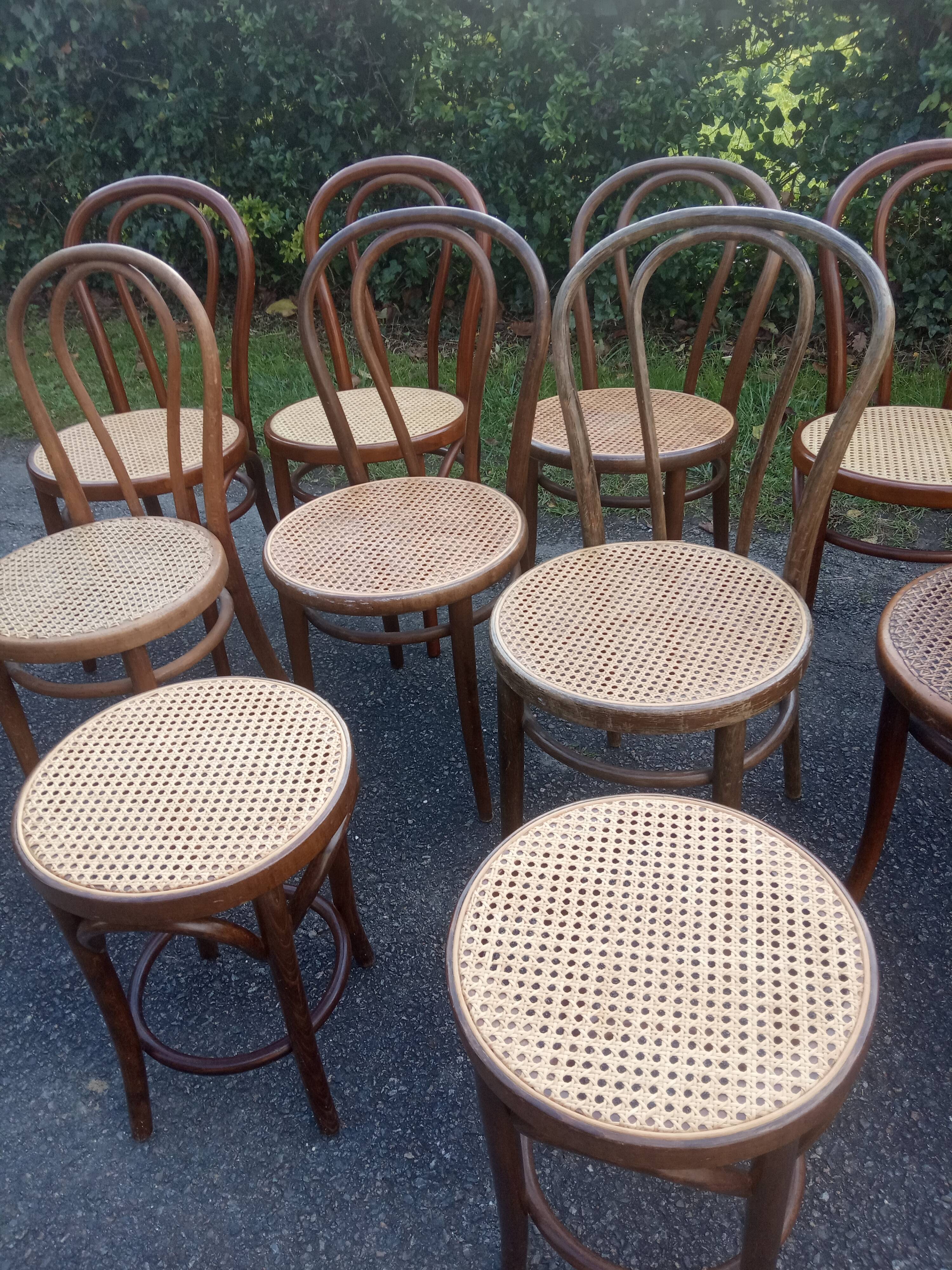Set of bistro chairs