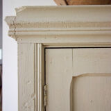 Patinated wardrobe