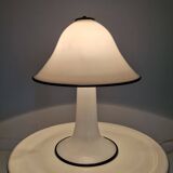 Rare '70s Murano Mushroom Lamp – Hand-Blown Glass with White Diffused Light