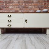 Low sideboard, 60s, after metamorphosis, cream color
