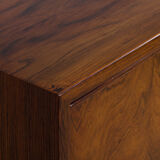 Kristiansen rosewood wall unit with secretaire and 3 shelves