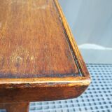 Side table, oak square sofa end