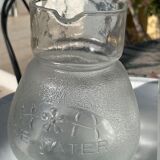Decanter and matching glass