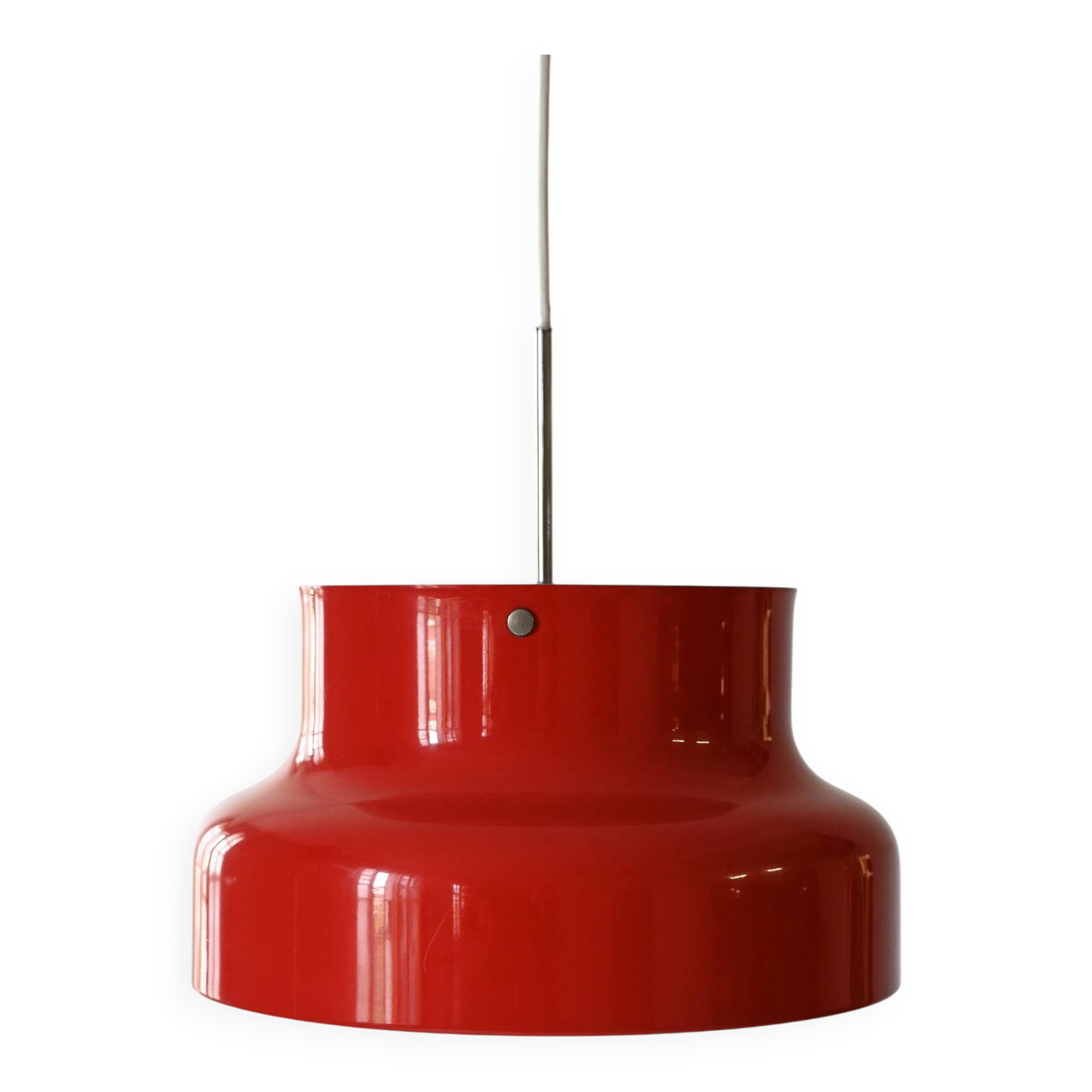 Red "Bumling" pendant lamp by Anders Pehrson
