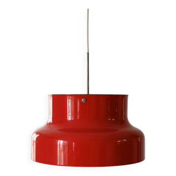 Red "Bumling" pendant lamp by Anders Pehrson