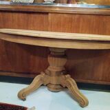 Half-moon console