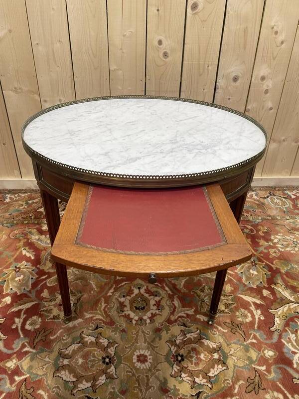 Table bouillotte tripode de style Louis XVI