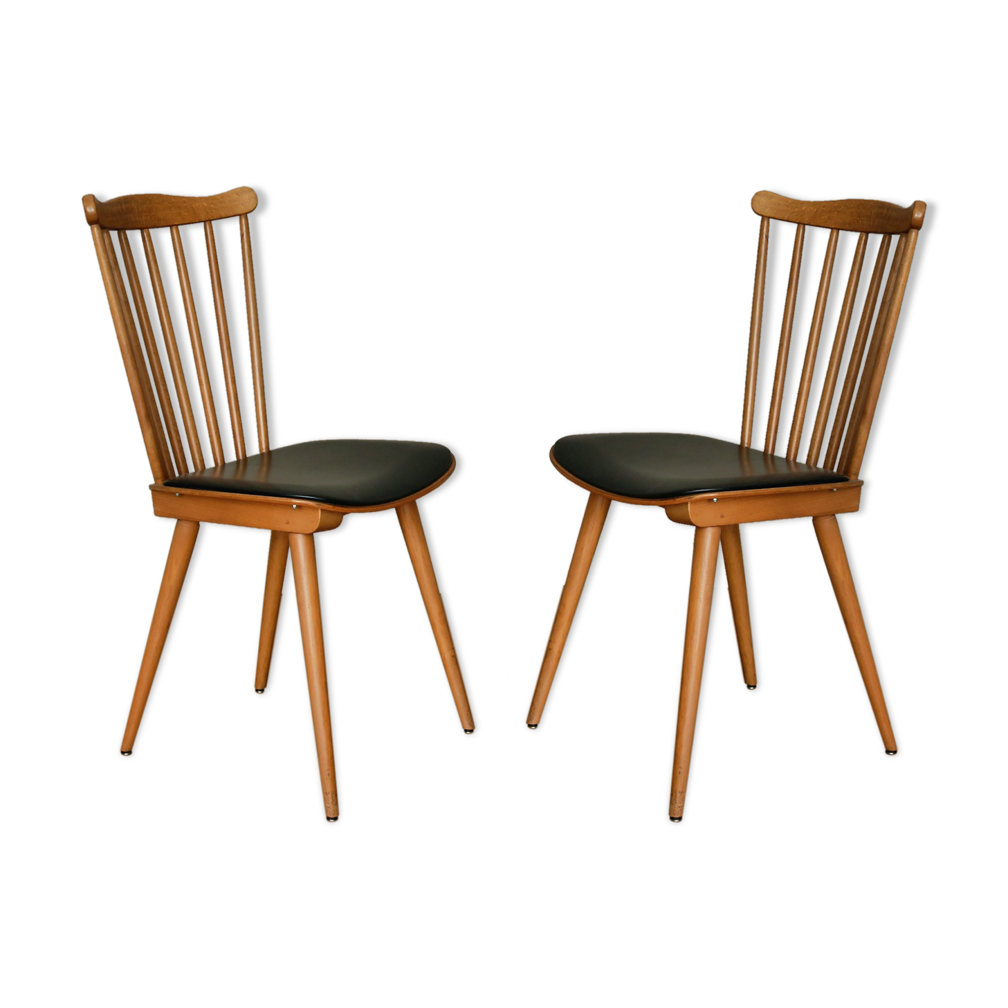 2 chairs baumann minuet 60s