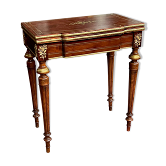 Table à jeux de style Napoléon III