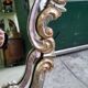 MIRROR IN LOUIS XV STYLE WITH GILDING AND SILVERING