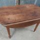 Antique wooden drop-leaf table