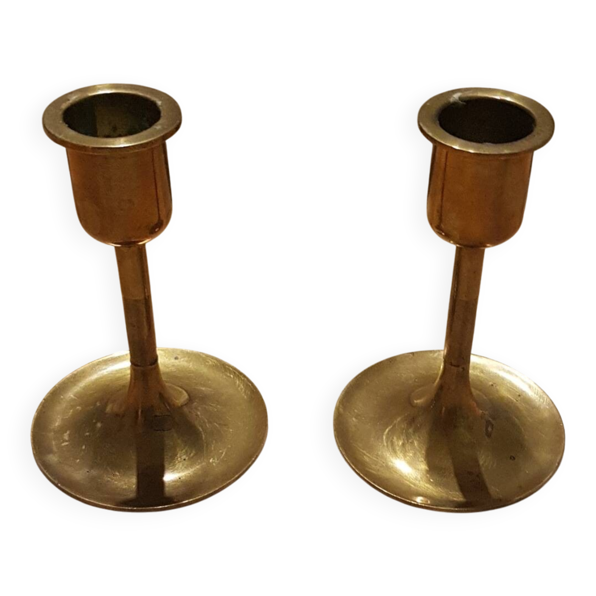 Small bronze candlestick