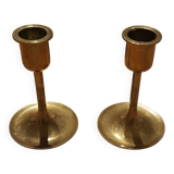 Small bronze candlestick