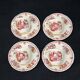 4 Mason's Fruit Basket Coffee Cups and Saucers Made In England