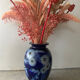 Alsace stoneware vase signed P Schmitter