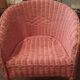 Chaise rotin enfant