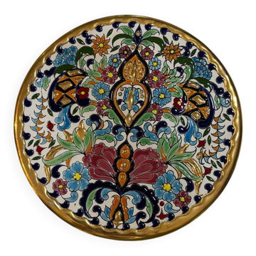 Spanish plate hand-painted