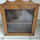 Old cherry display case