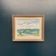 Original Swedish Oil on Canvas Landscape by Evald Hedenström (1909-1997) - Signed - Vintage Framed