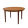 Round teak table, Danish design, 1960s, manufacturer: Gudme Møbelfabrik, de