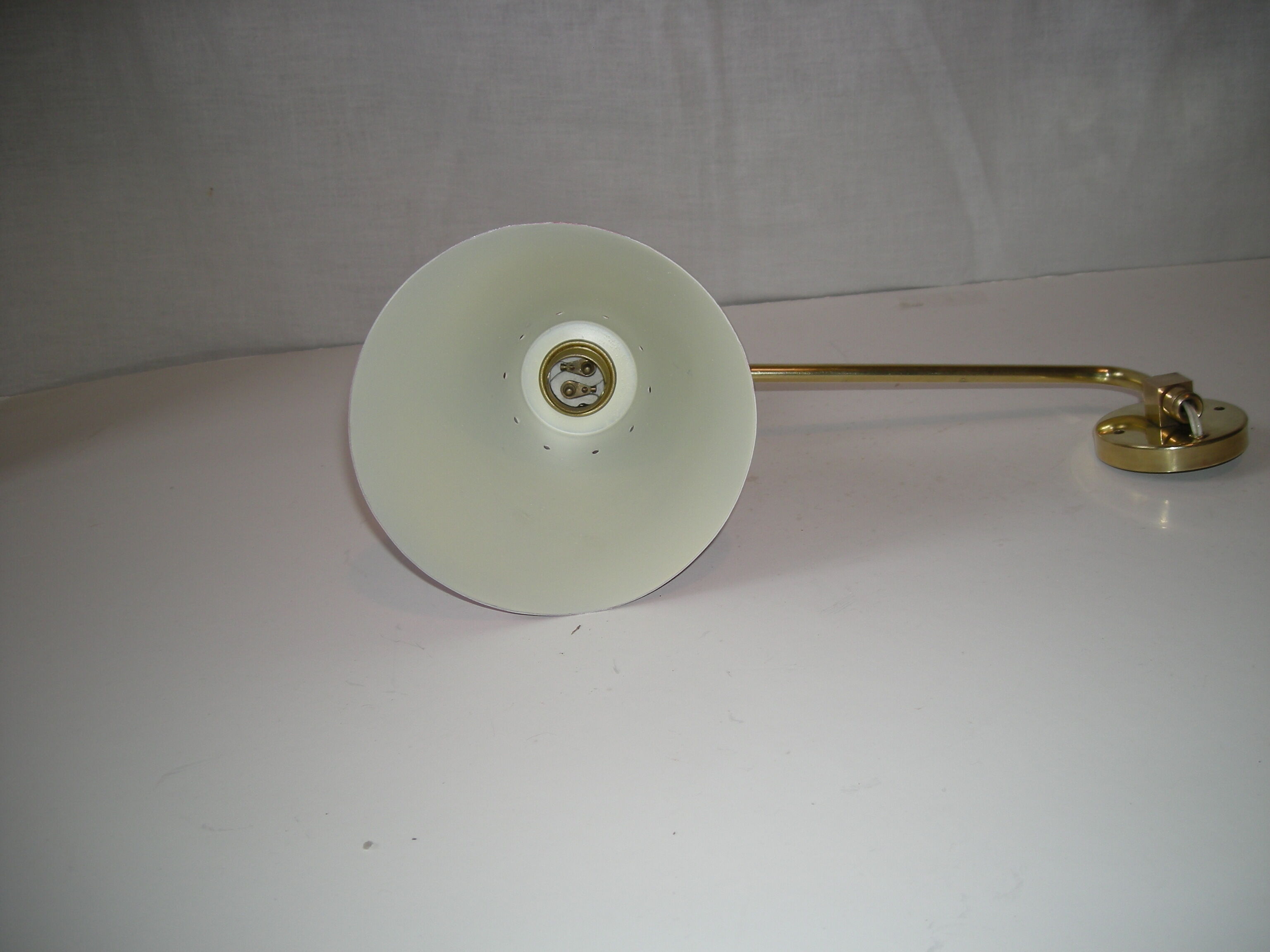 Diabolo arm wall lamp from the 50s