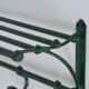 Vintage coat rack / hat stand in cast iron, 1930s Art Deco.