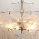 1970s chandelier Murano glass, Gino Vistosi