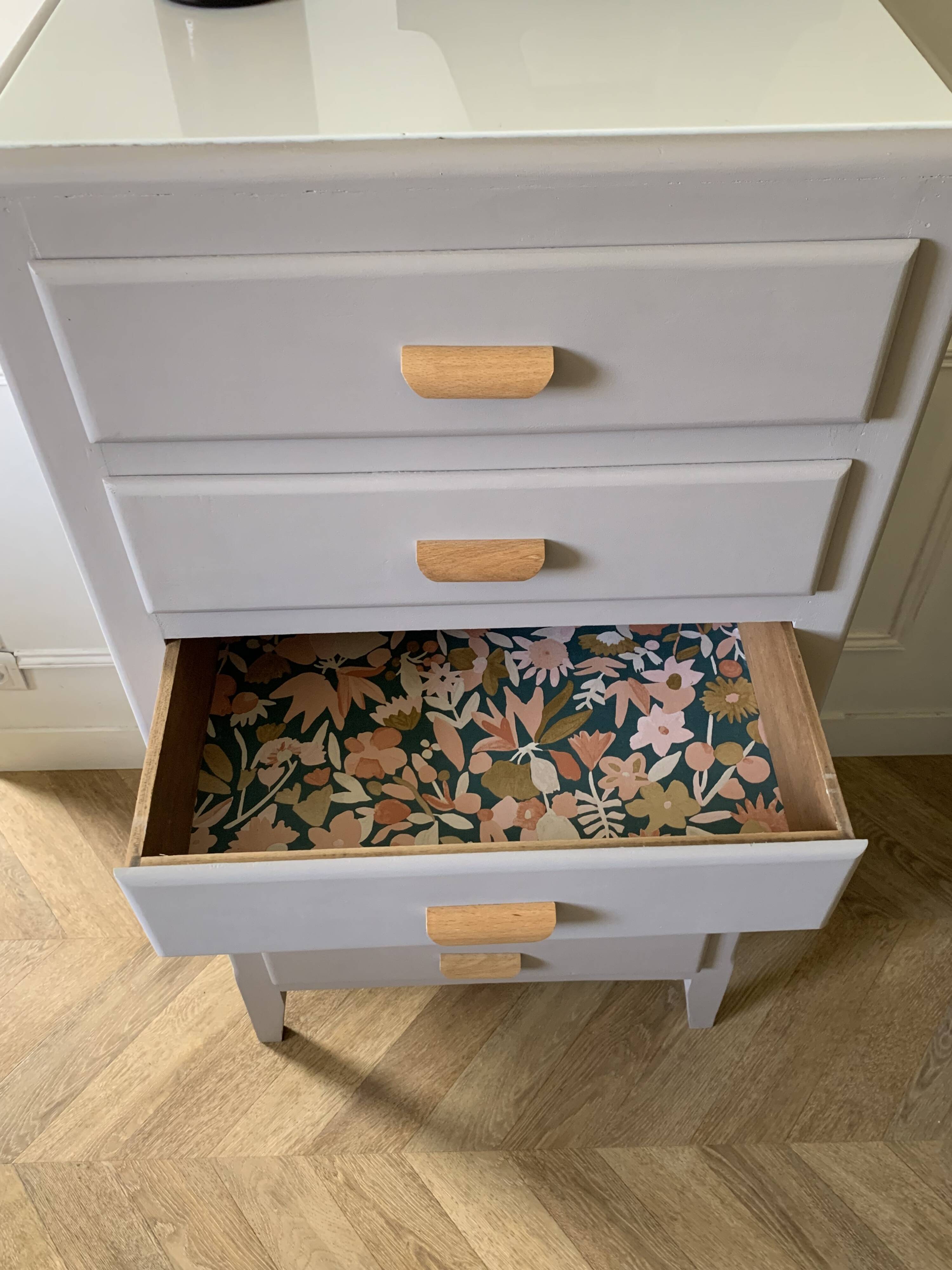 High chest of drawers