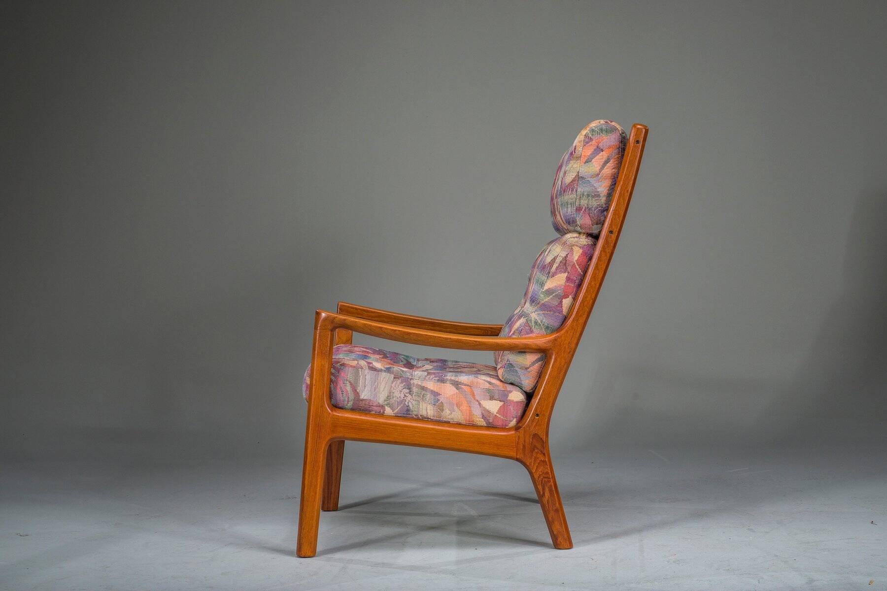 Danish teak Senator lounge chair by Ole Wanscher for Cado, 1960s
