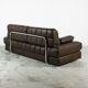 DS-85 Vintage Brown Leather Sofa by De Sede
