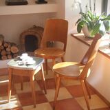 Pair of mondor chairs by designer baumann circa 50/60