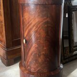 Empire Period Somno in Flamed Mahogany and Anthracite Sainte-Anne Marble