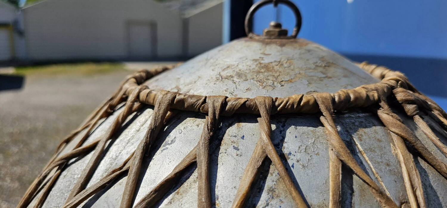Suspension acier avec chaîne en métal de 60 cm avec cordage d’origine