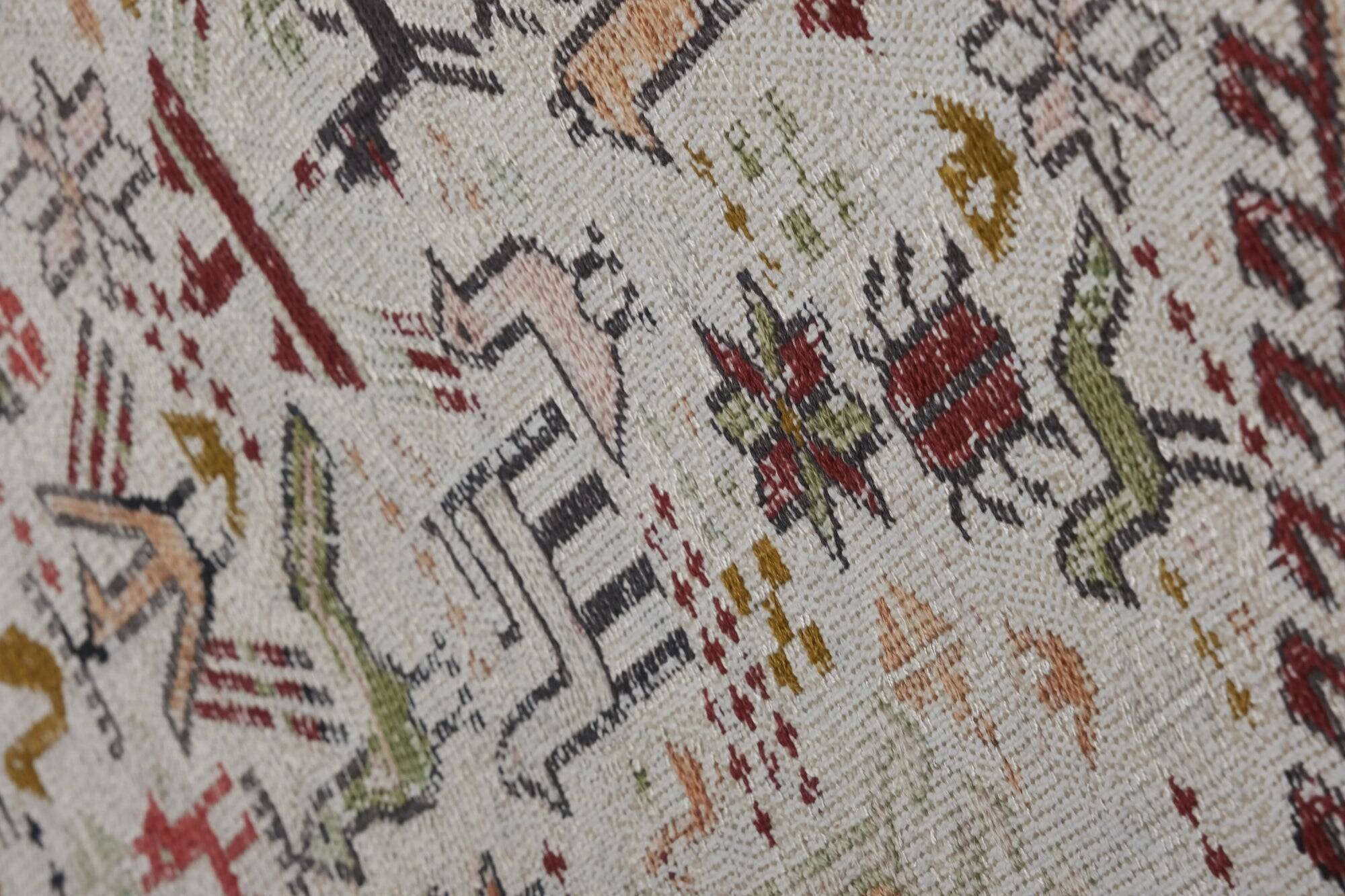 Vintage Turkish kilim handwoven 107x186 cm