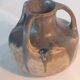Denbac stoneware vase with 3 handles