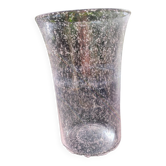 Vase bulle rose Biot