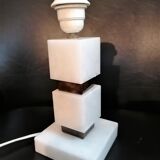 Modernist marble lamp foot art deco style