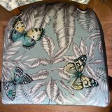 Armchair bridge Fabric "Bohemian" by Thévenon