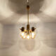 Swedish brass chandelier model 1892 by Hans Agne Jakobsson