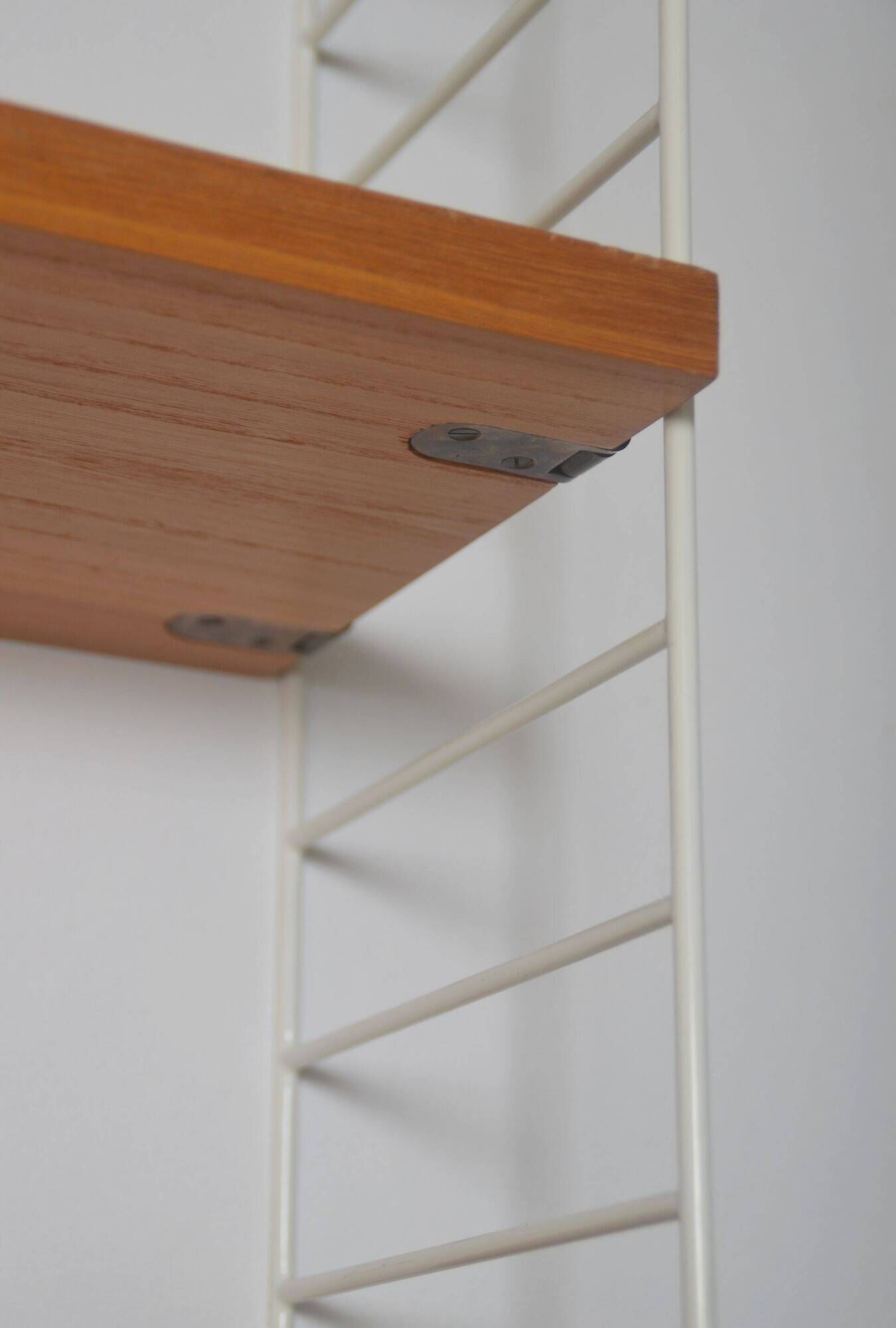 Swedish wall shelf designed by Kasja & Nils Nisse Strinning, 1950s