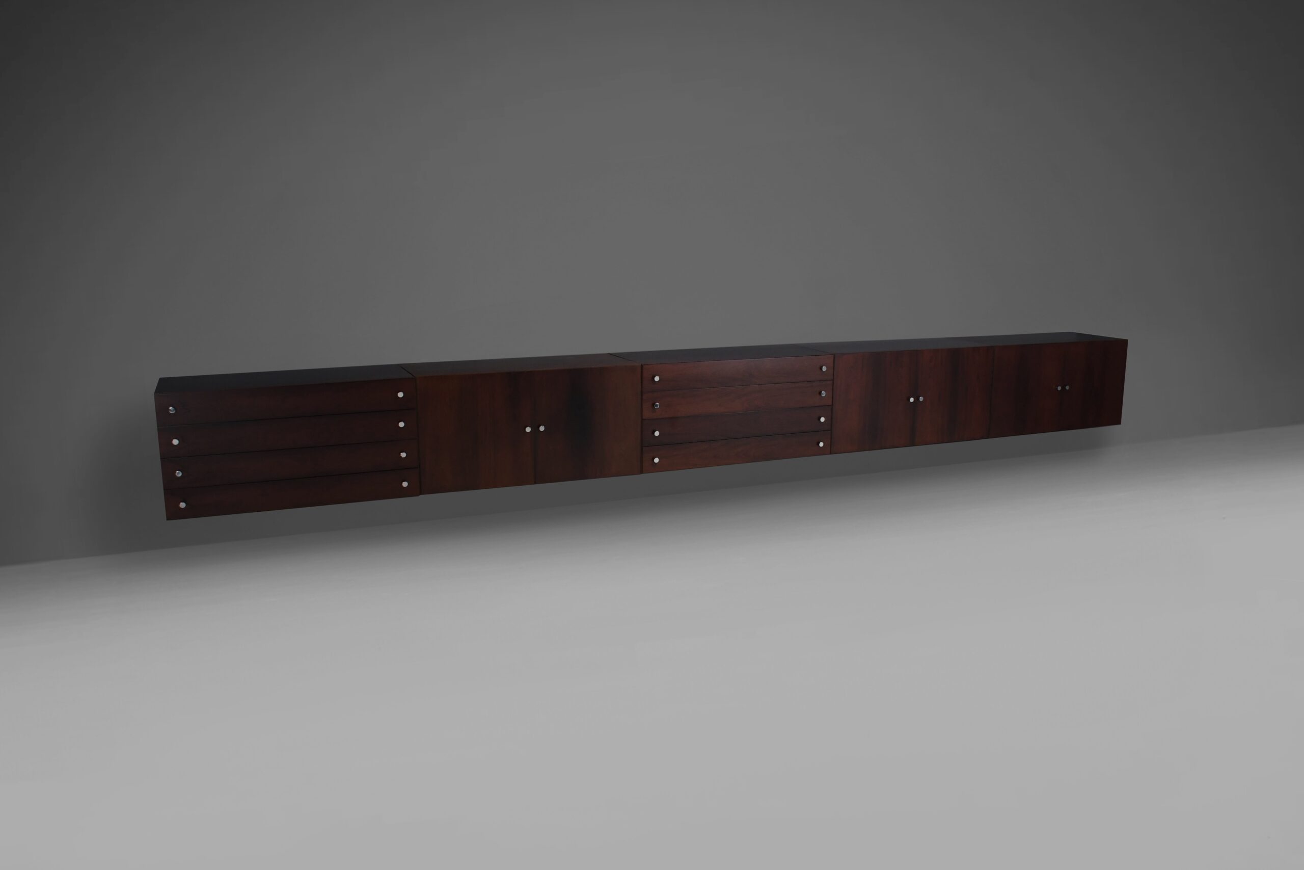 XL floating sideboard by Poul Nørreklit for Sigurd Hansen, Denmark 1969