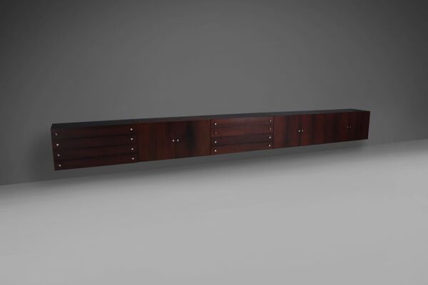 Buffet flottant XL de Poul Nørreklit pour Sigurd Hansen, Danemark 1969
