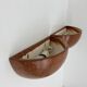 Mid-Century set of 4 ceramic wall lamp sconce , 1970s