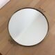 Mirror tray with brass rim 33cm