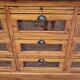 Commode grainetier 9 tiroirs vitrés