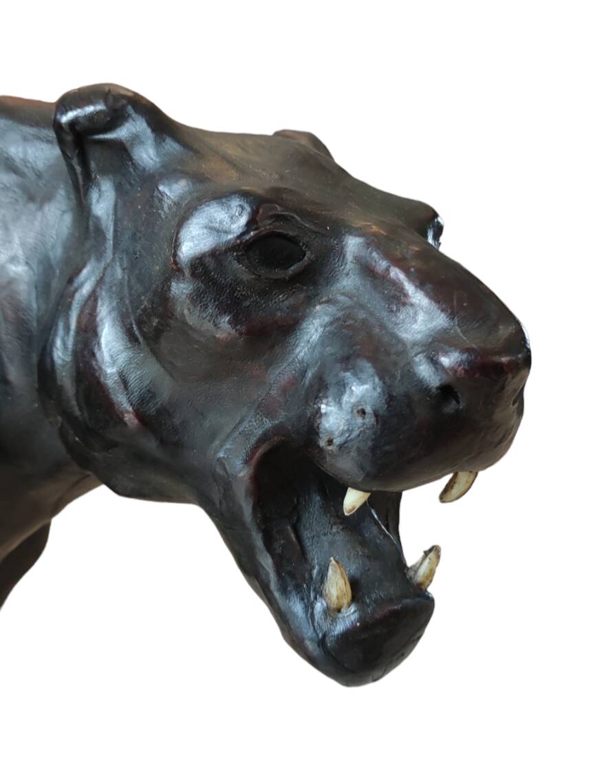 Old leather panther