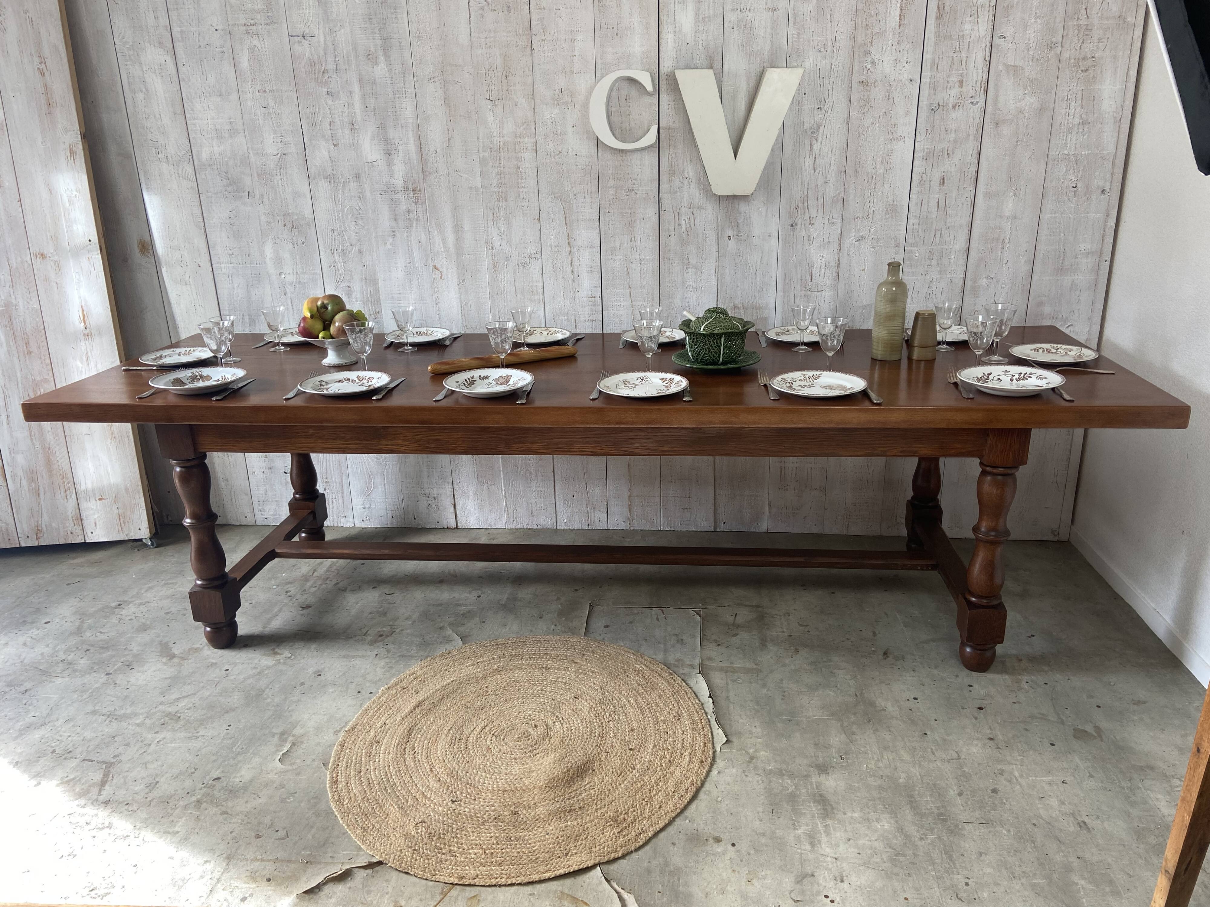 Farmhouse table 280x87cm