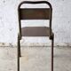 Chaise en métal